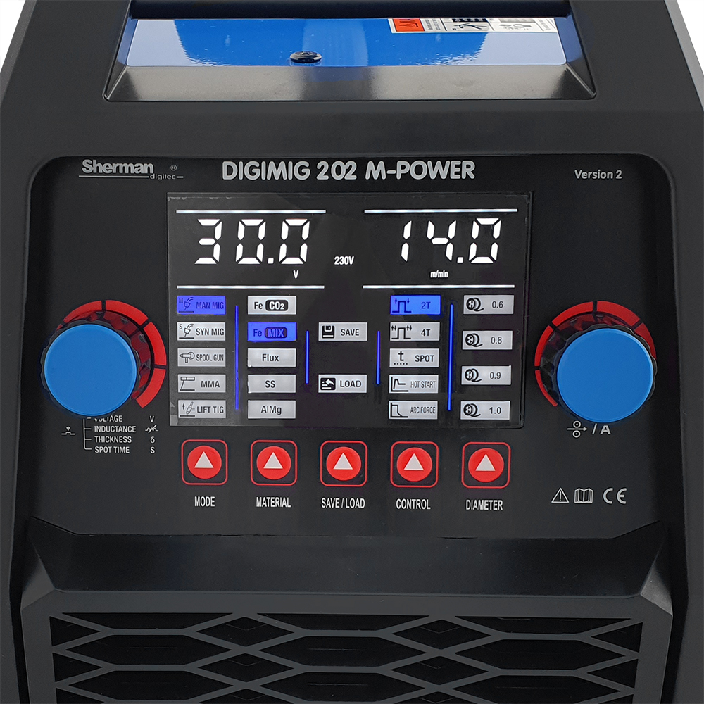 Sherman-DIGIMIG 202 M-POWER synergická zváračka MIG-MAG